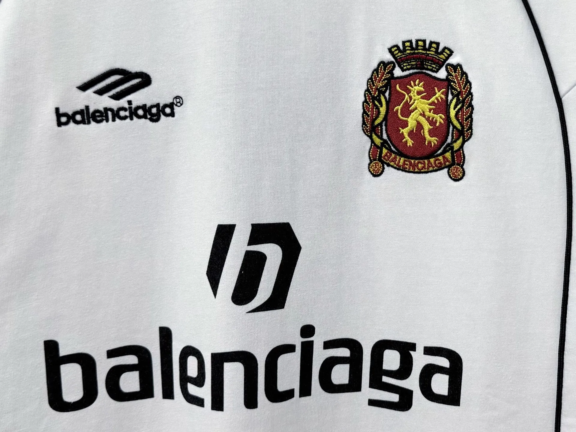 【BALENCIAGA】 New Arrival 10 T 。 、Logo 280g Same Style ：White Size：XS L
